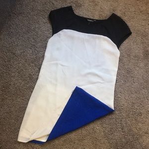 Express colorblock dress